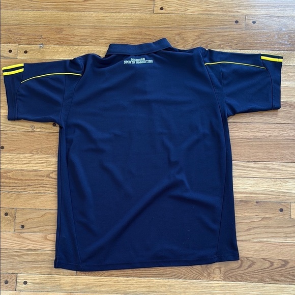 Adidas University of Michigan Sports Marketing U of M Polo Shirt Men XL - Picture 5 of 6